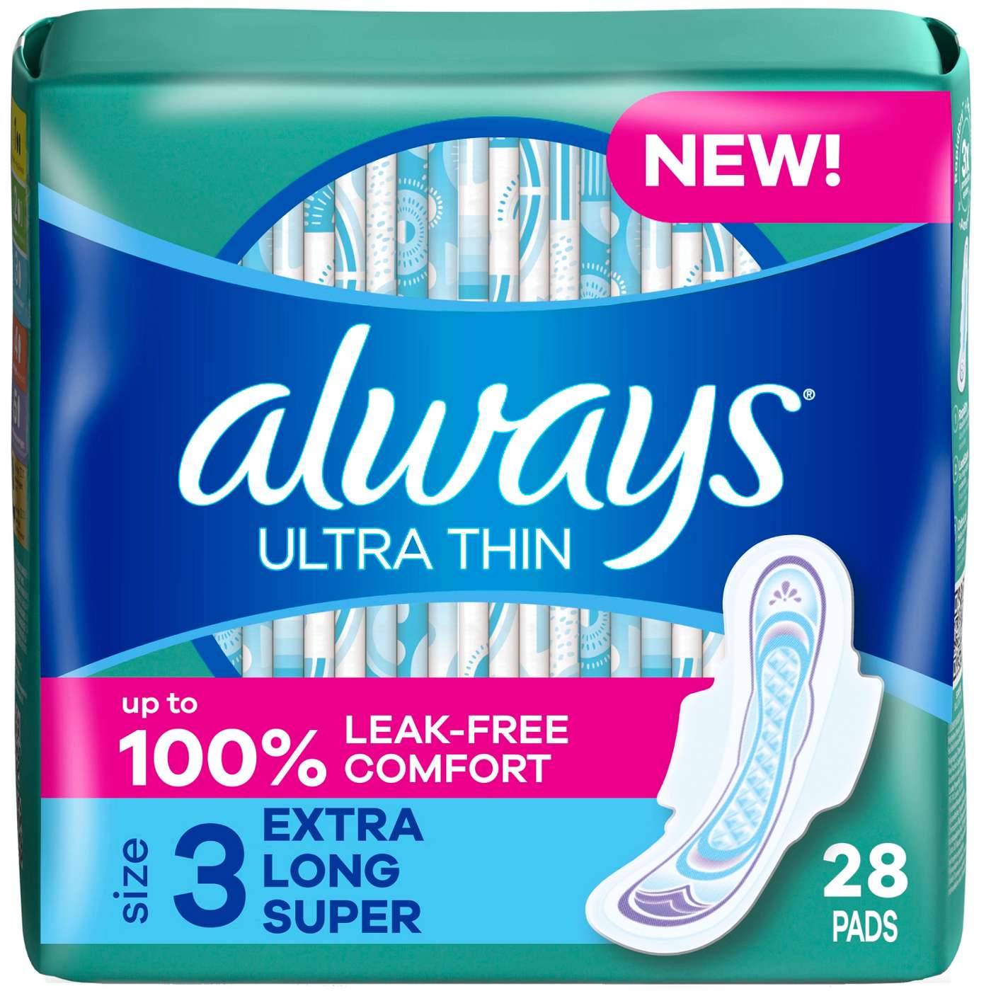 Always Ultra Thin Pads with Wings - Size 3; image 1 of 9