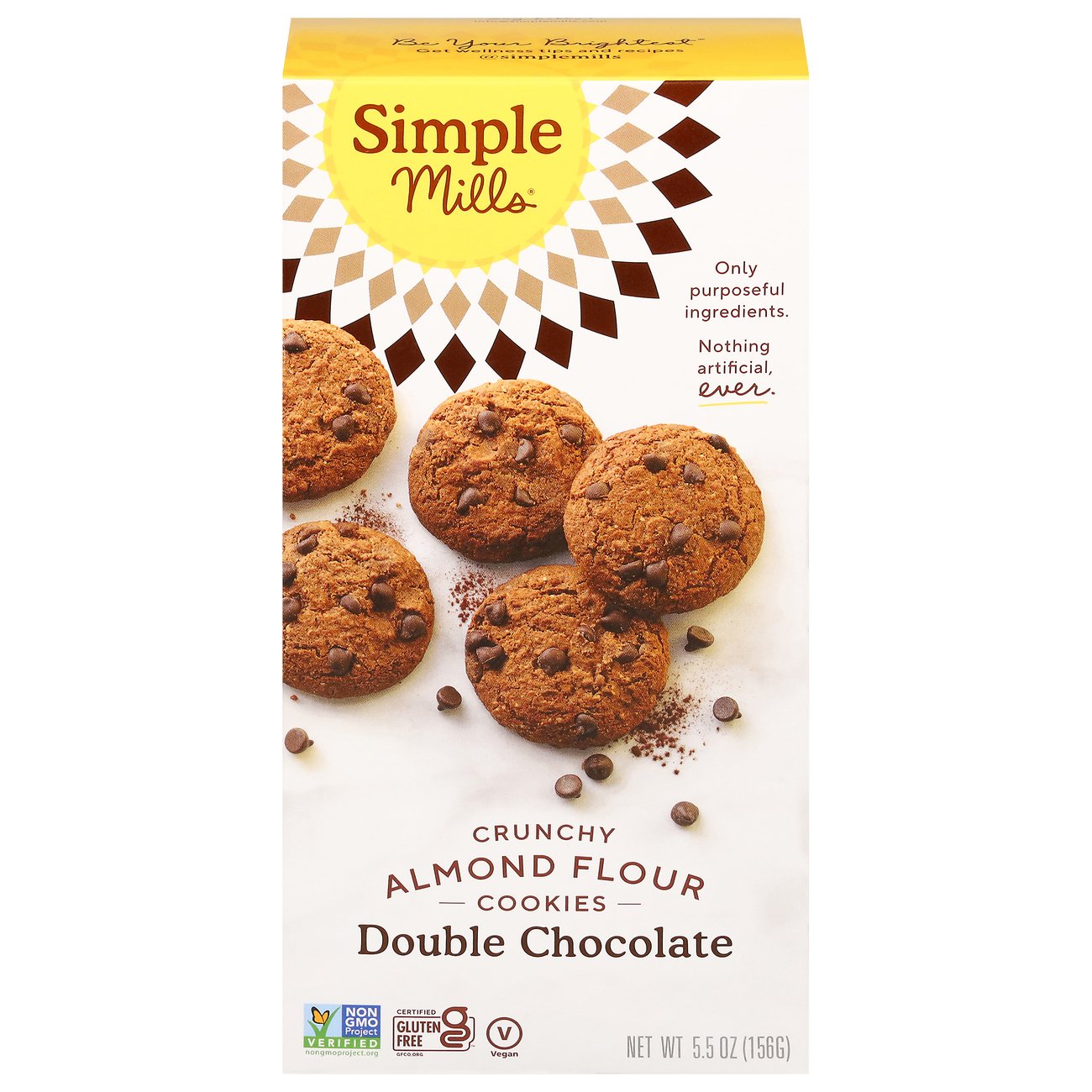 Simple Mills Double Chocolate Crunchy Cookies