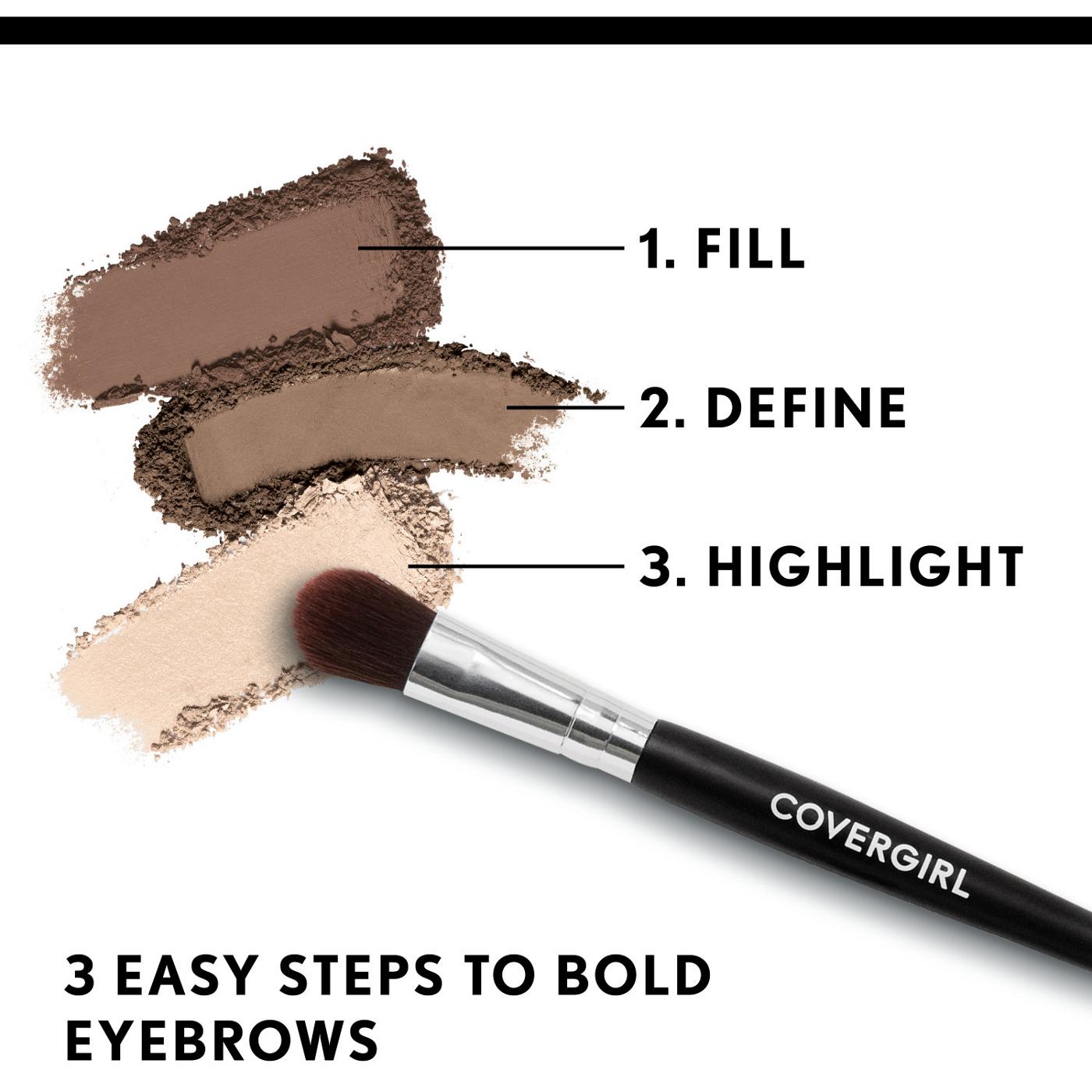 Covergirl Easy Breezy Brow Powder Kit 715 Honey Brown Shop Brow Pencils And Powder At H E B 