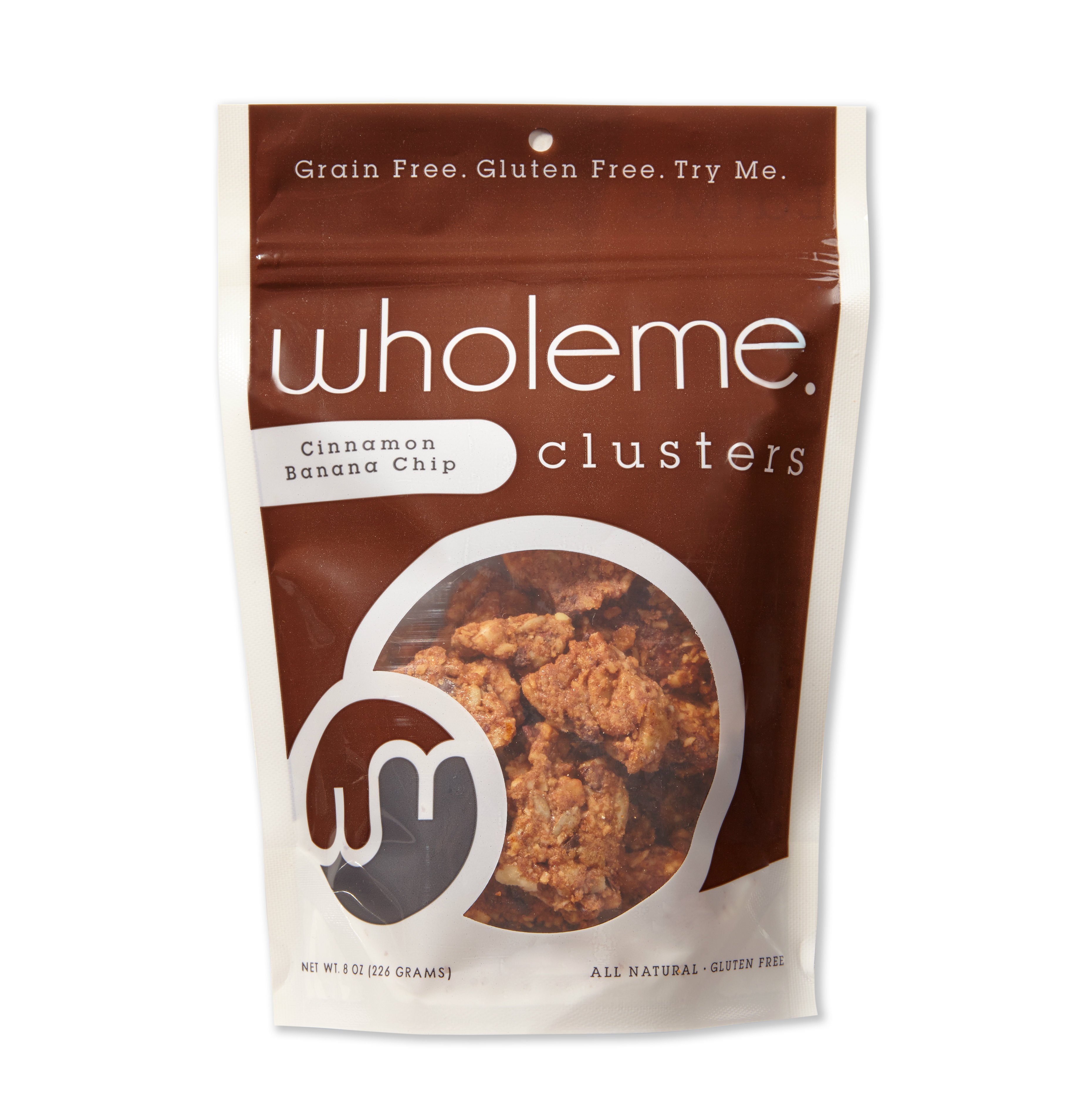 WholeMe Cinnamon Banana Chip Clusters Shop Granola & snack bars at HEB