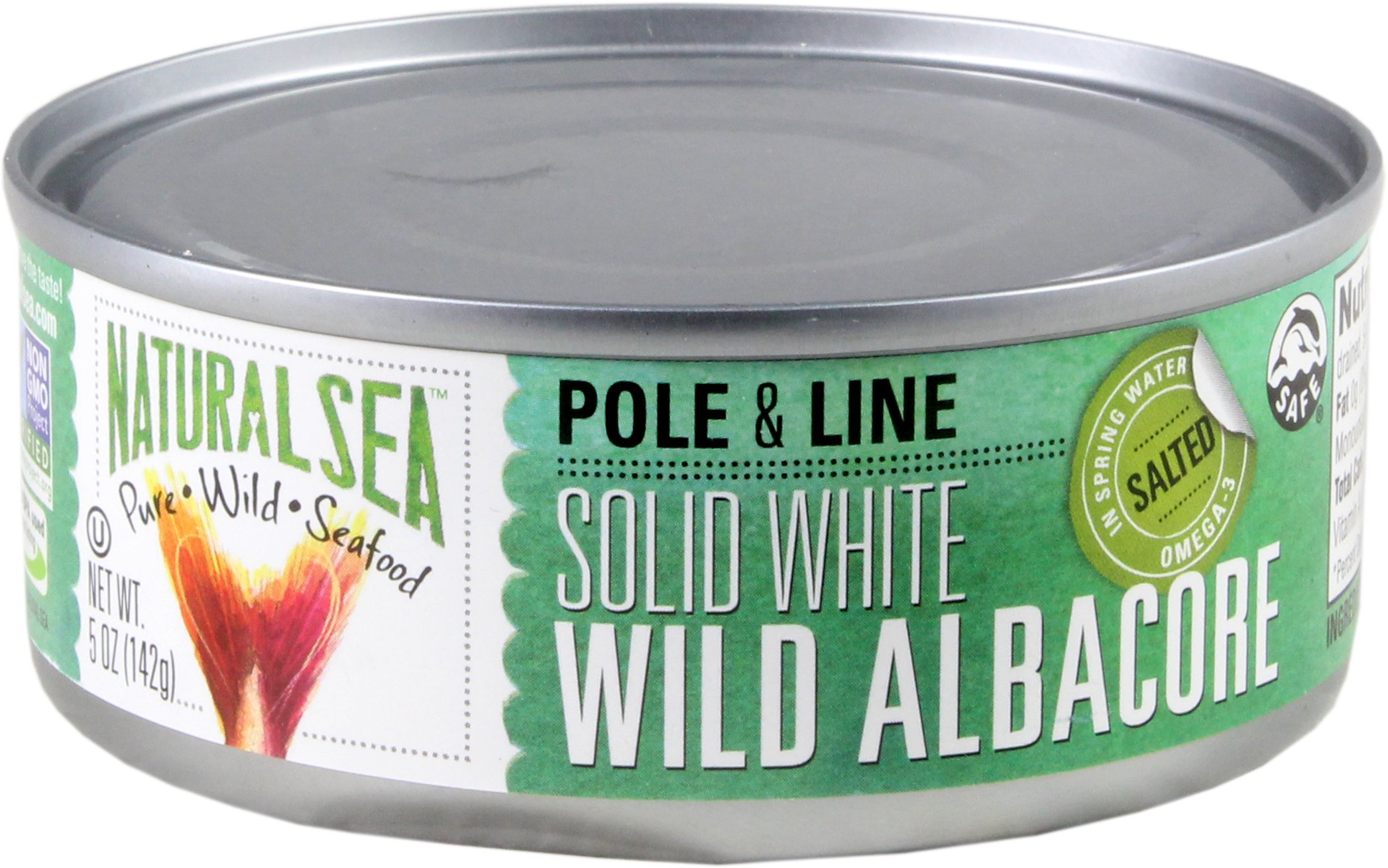 Natural Sea White Albacore Salted Tuna Shop Canned & Dried Food at HEB