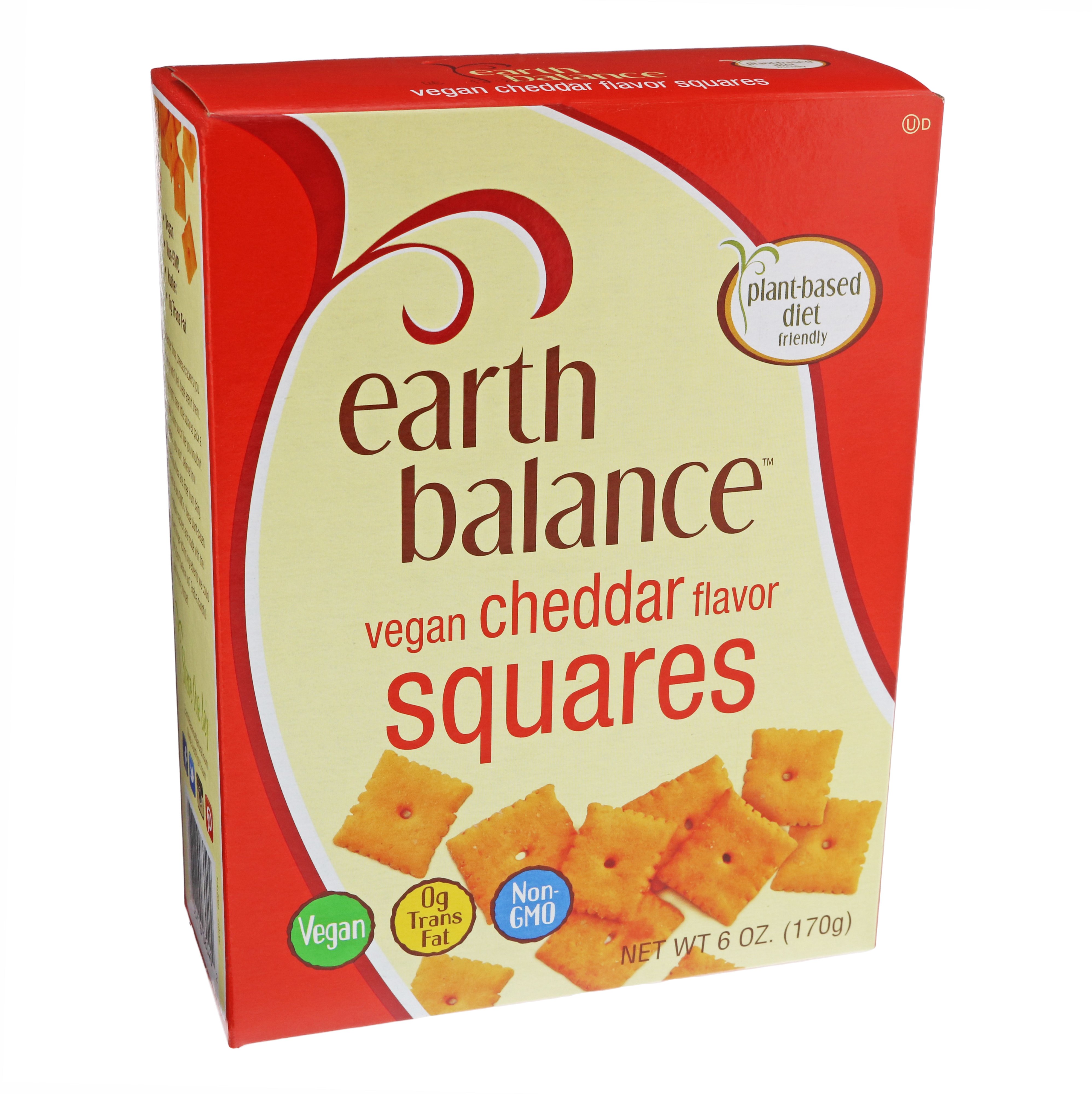 Earth Balance Vegan Cheddar Flavor Squares Shop Crackers