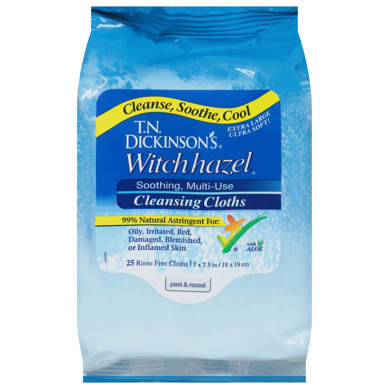 T.N. Dickinson's Witch Hazel Witch Hazel Multiuse Cleansing Cloths