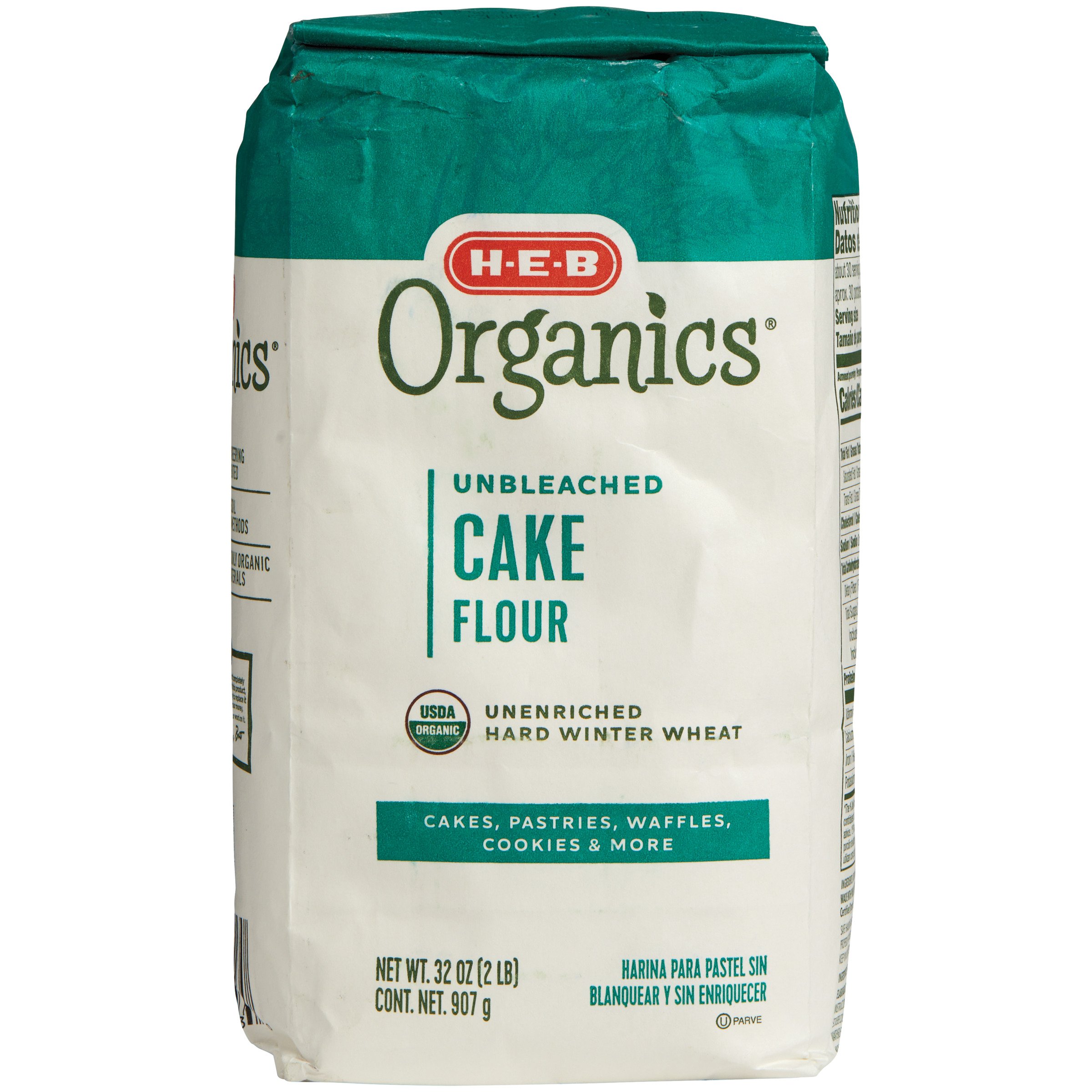 HEB Organics Cake Flour Shop Baking Ingredients at HEB