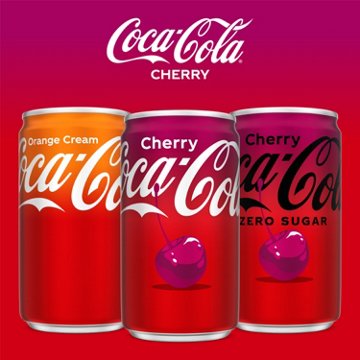 Coca-Cola Cherry Coke Soda Soft Drink 6 pk Mini Cans