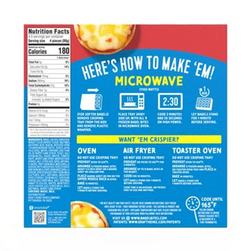 Bagel Bites Three Cheese Pizza Snacks - Family Size, 18 ct