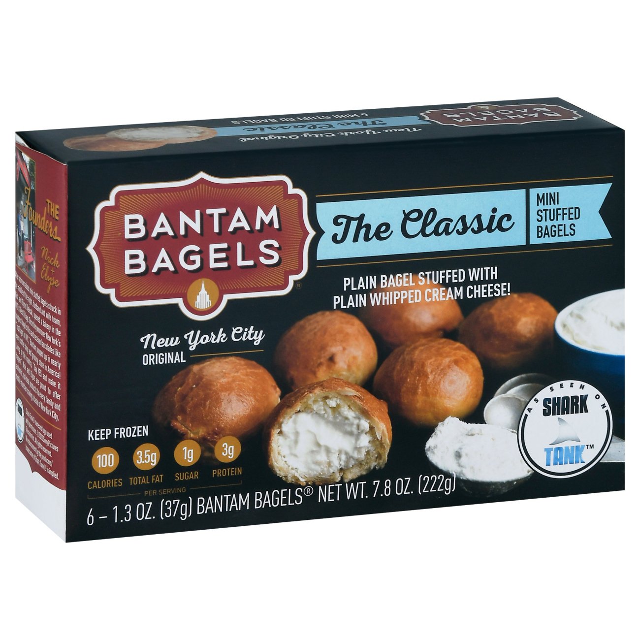 Bantam Bagels The Classic Plain Stuffed Bagel Shop Bagels at HEB