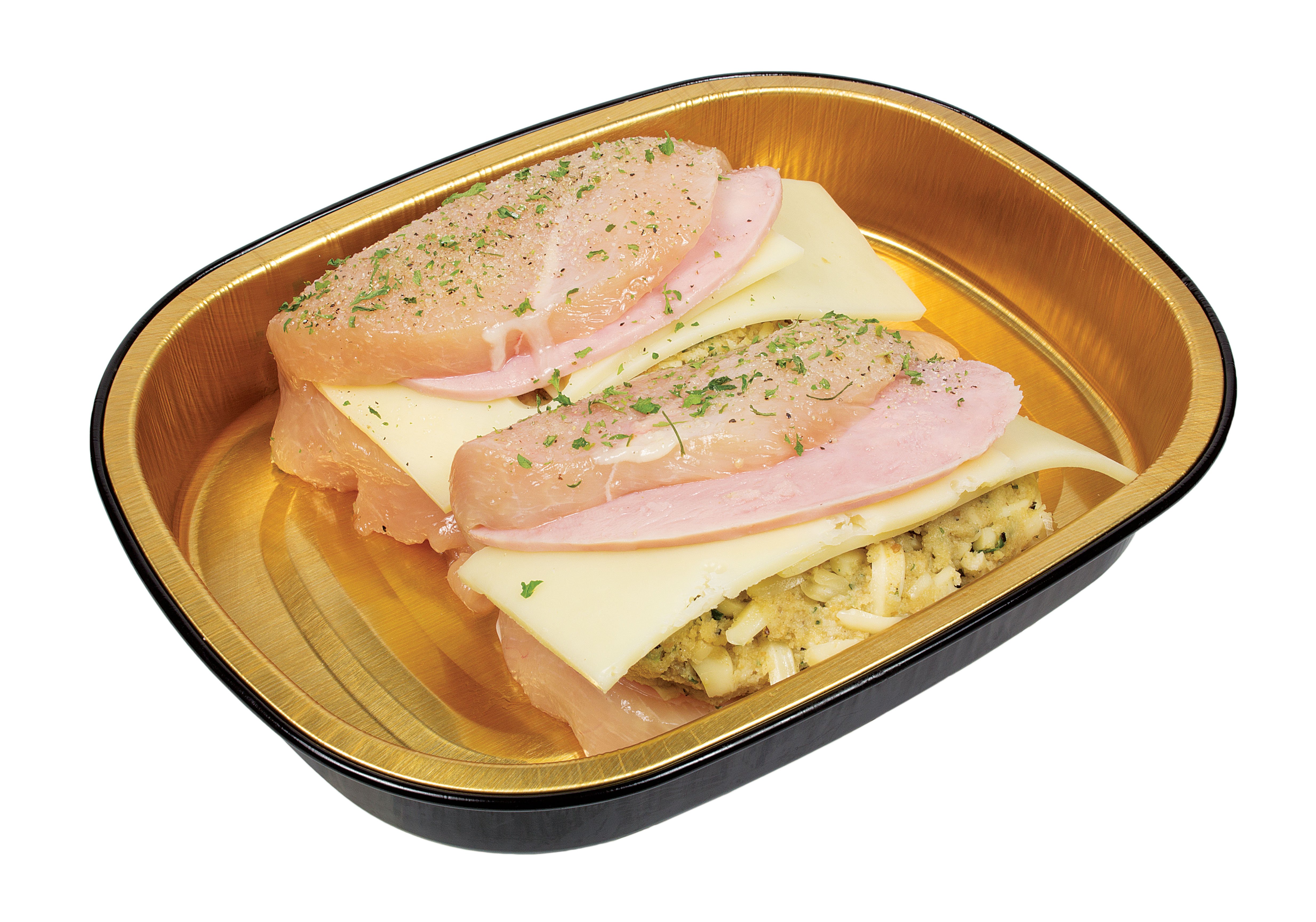 H-E-B Meal Simple Boneless Chicken Breast With Cordon Bleu Stuffing ...