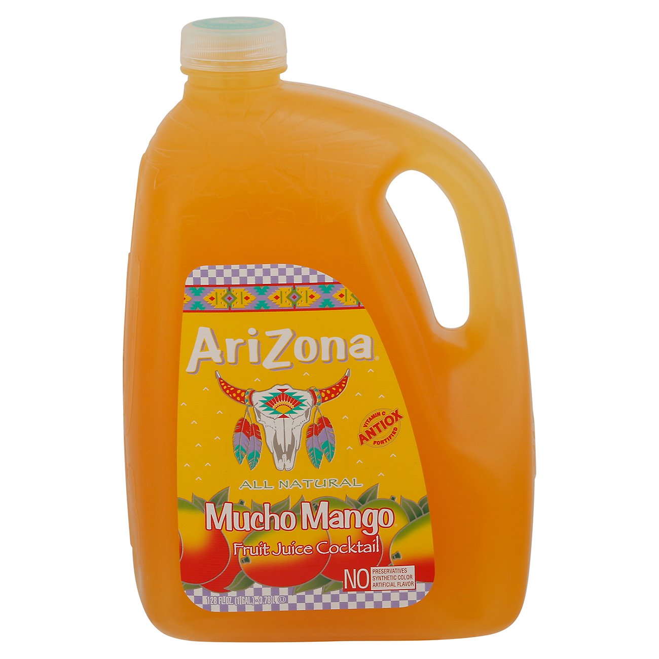 Arizona Mucho Mango Fruit Juice Cocktail Shop Juice at HEB