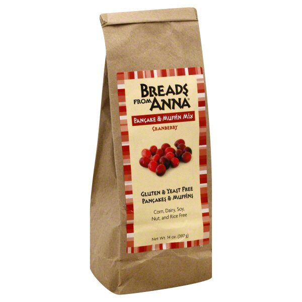 Breads From Anna Gluten Free Cranberry Pancake & Muffin Mix Shop