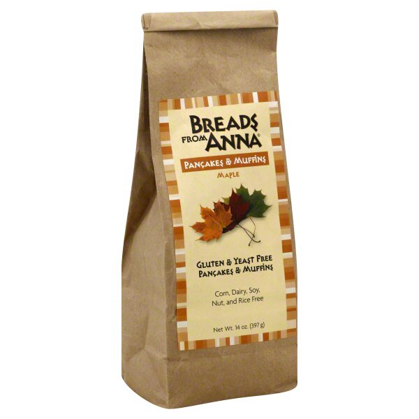 Breads From Anna Gluten Free Maple Pancake & Muffin Mix Shop Pancake Mixes at HEB