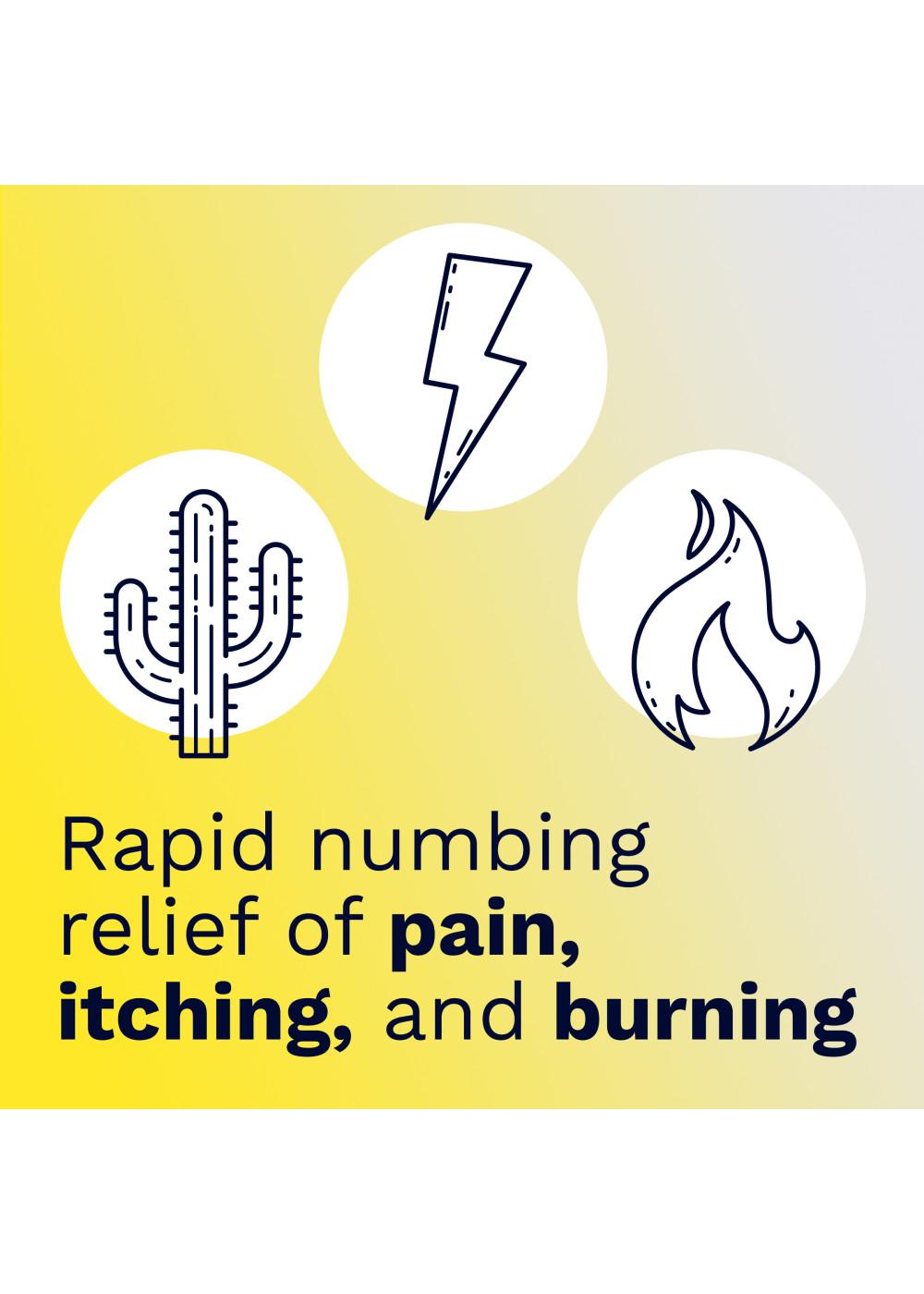 Preparation H Rapid Relief Hemorrhoidal Cream with Lidocaine; image 2 of 6