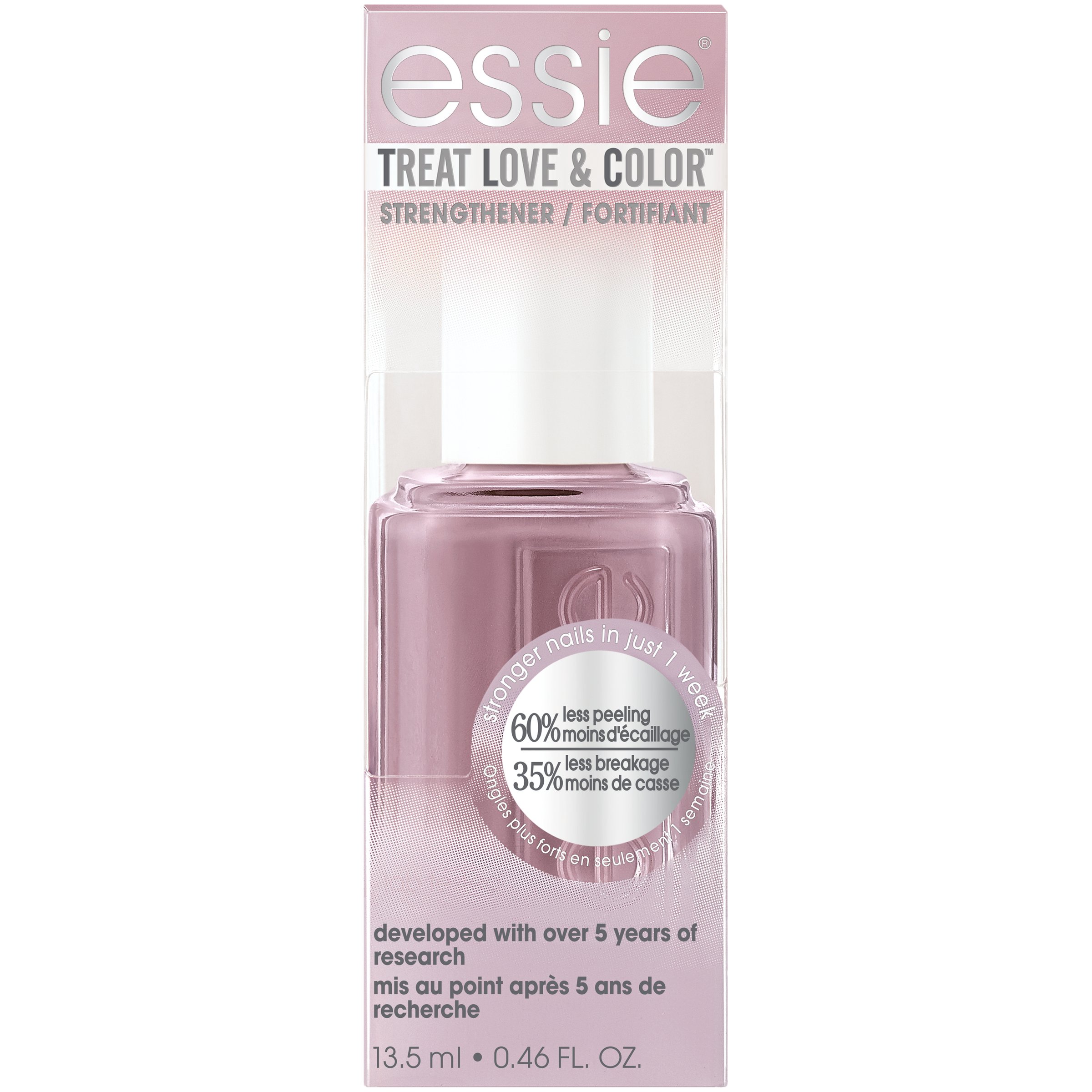 essie Treat Love & Color Nail Polish & Strengthener On The Mauve