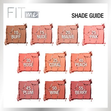 Maybelline Fit Me Blush, Wine