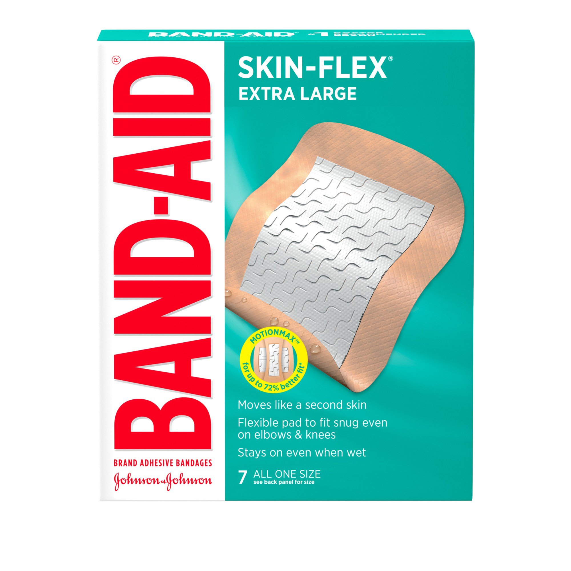 Johnson & Johnson - Flexible Fabric Bandages Knee Elbow X-Large -  Save-On-Foods