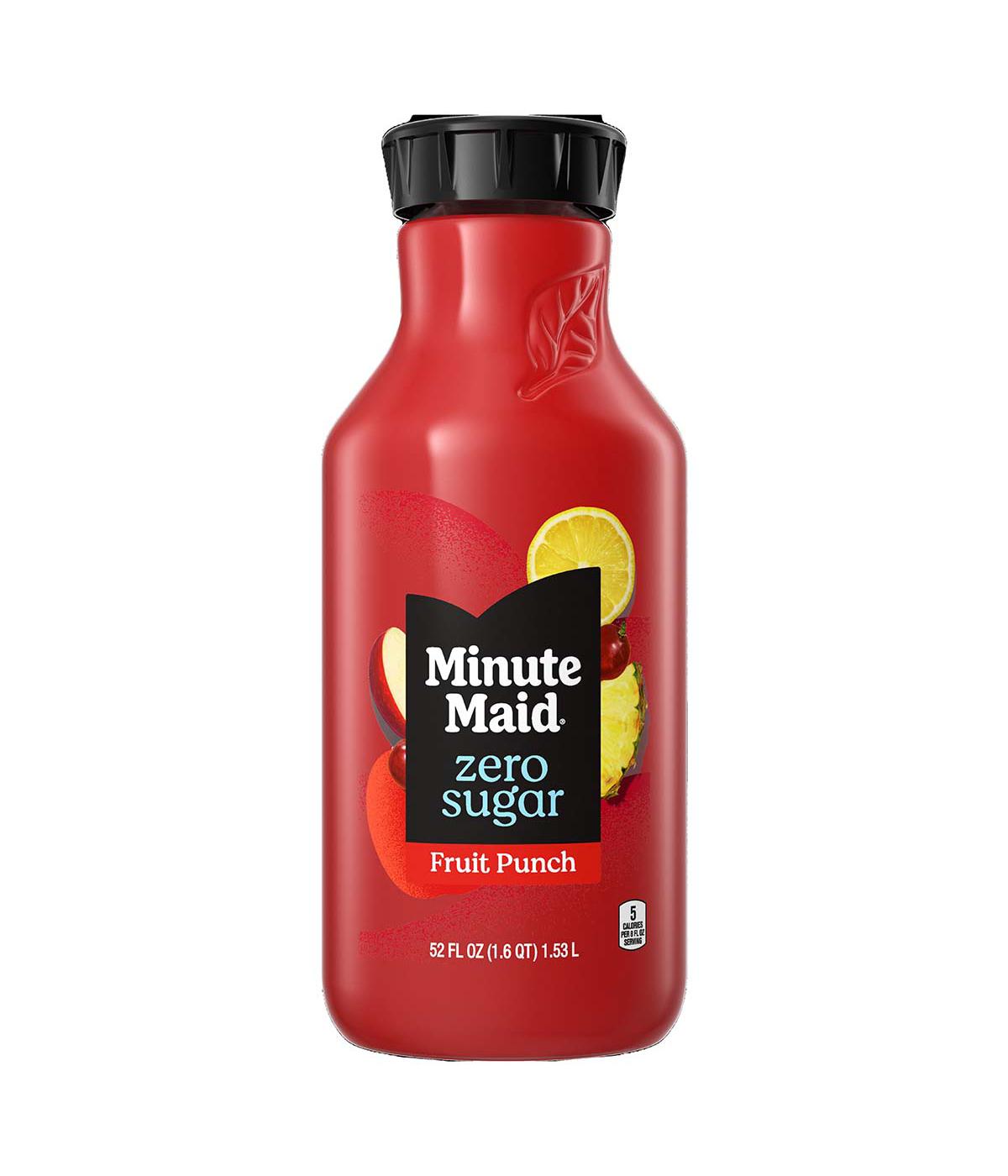 Minute Maid Zero Sugar Fruit Punch Drink; image 1 of 2