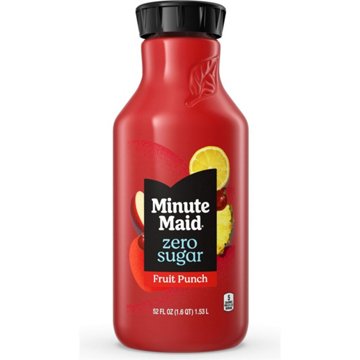 Minute Maid Zero Sugar Fruit Punch Juice Drink