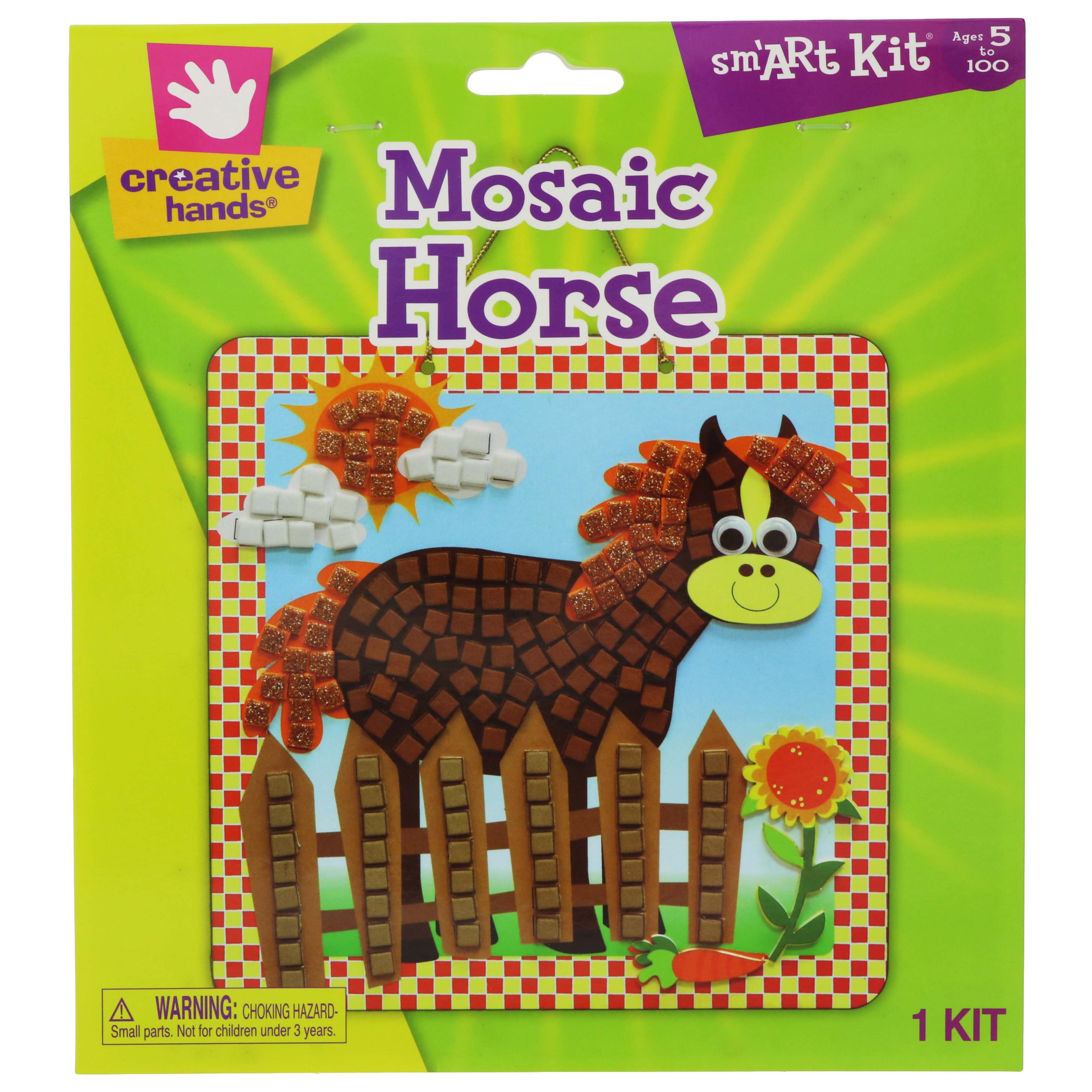 Creative Hands Mosaic Horse Kit Shop Kits at HEB