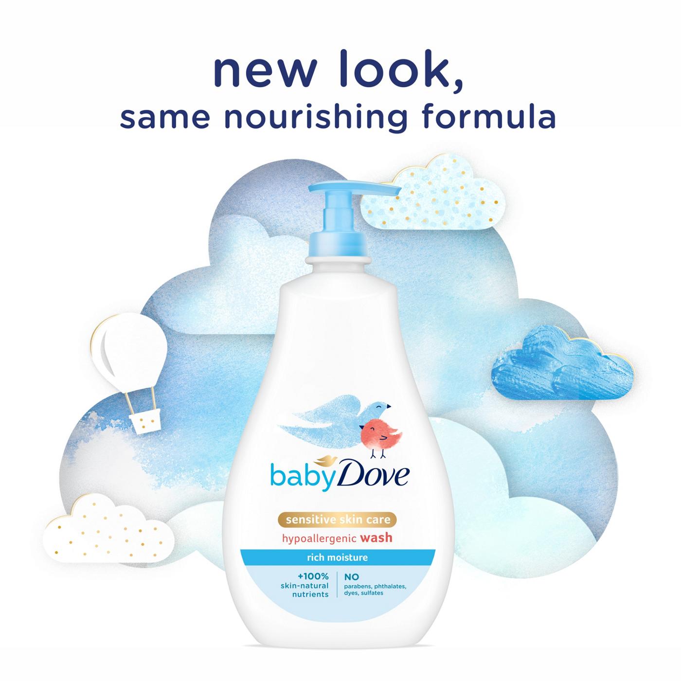 Baby Dove Sensitive Skin Care Baby Wash Rich Moisture; image 11 of 11