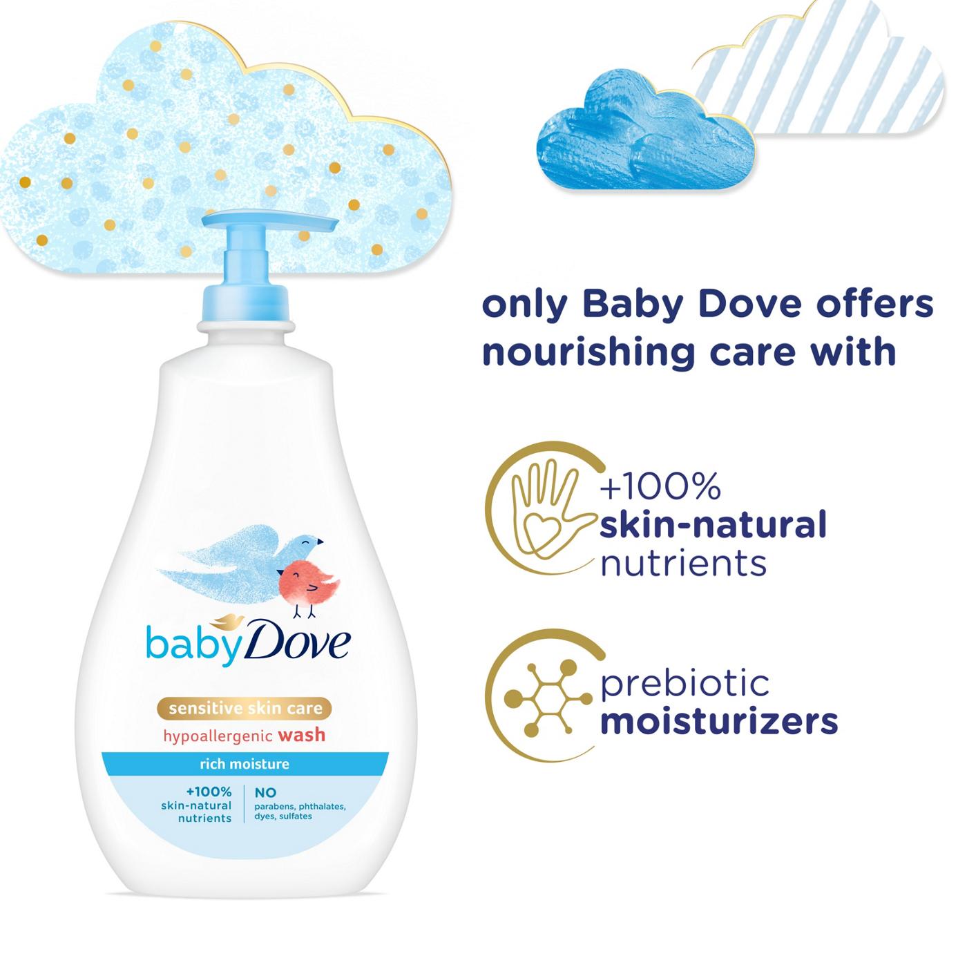 Baby Dove Sensitive Skin Care Baby Wash Rich Moisture; image 4 of 11