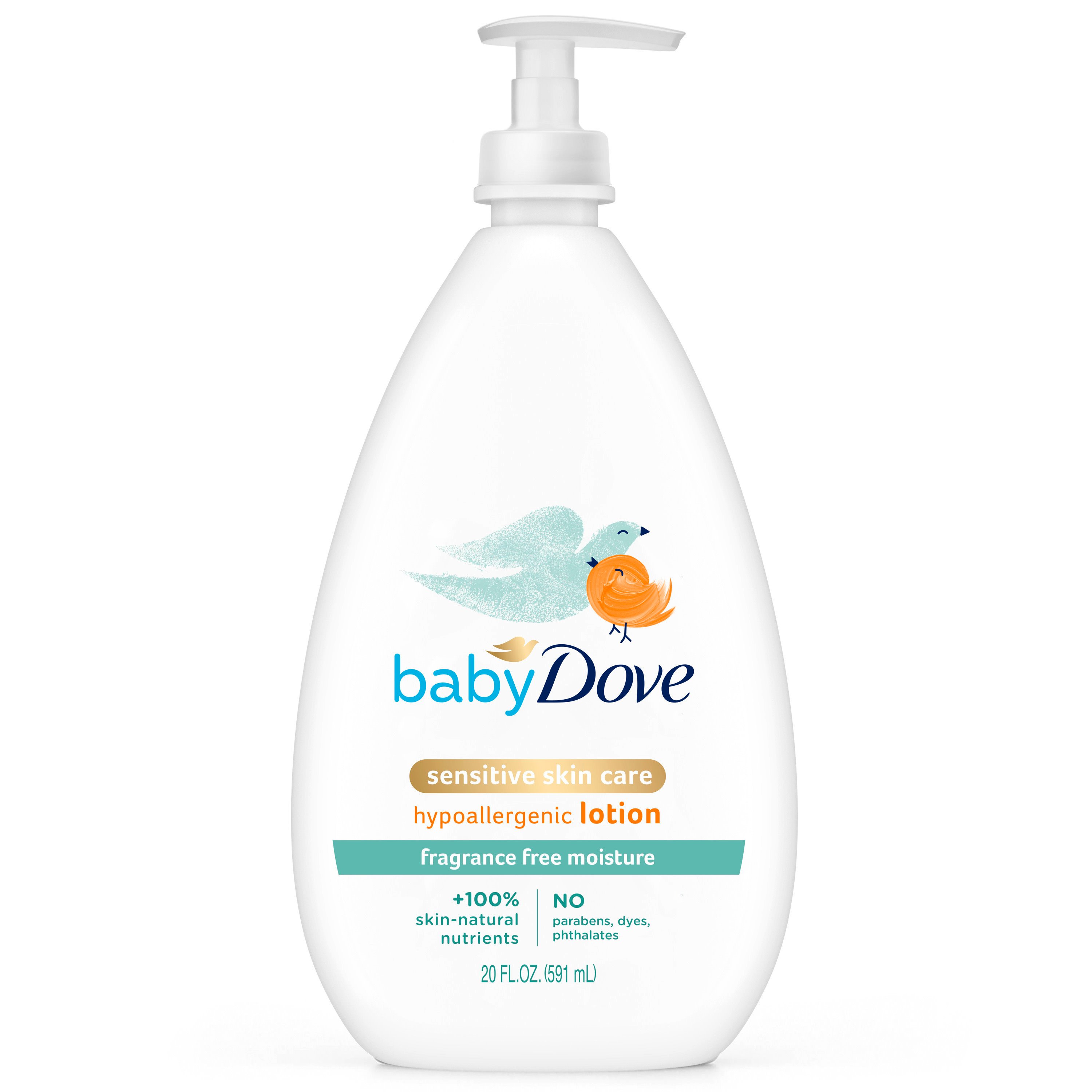 dove baby lotion sensitive skin