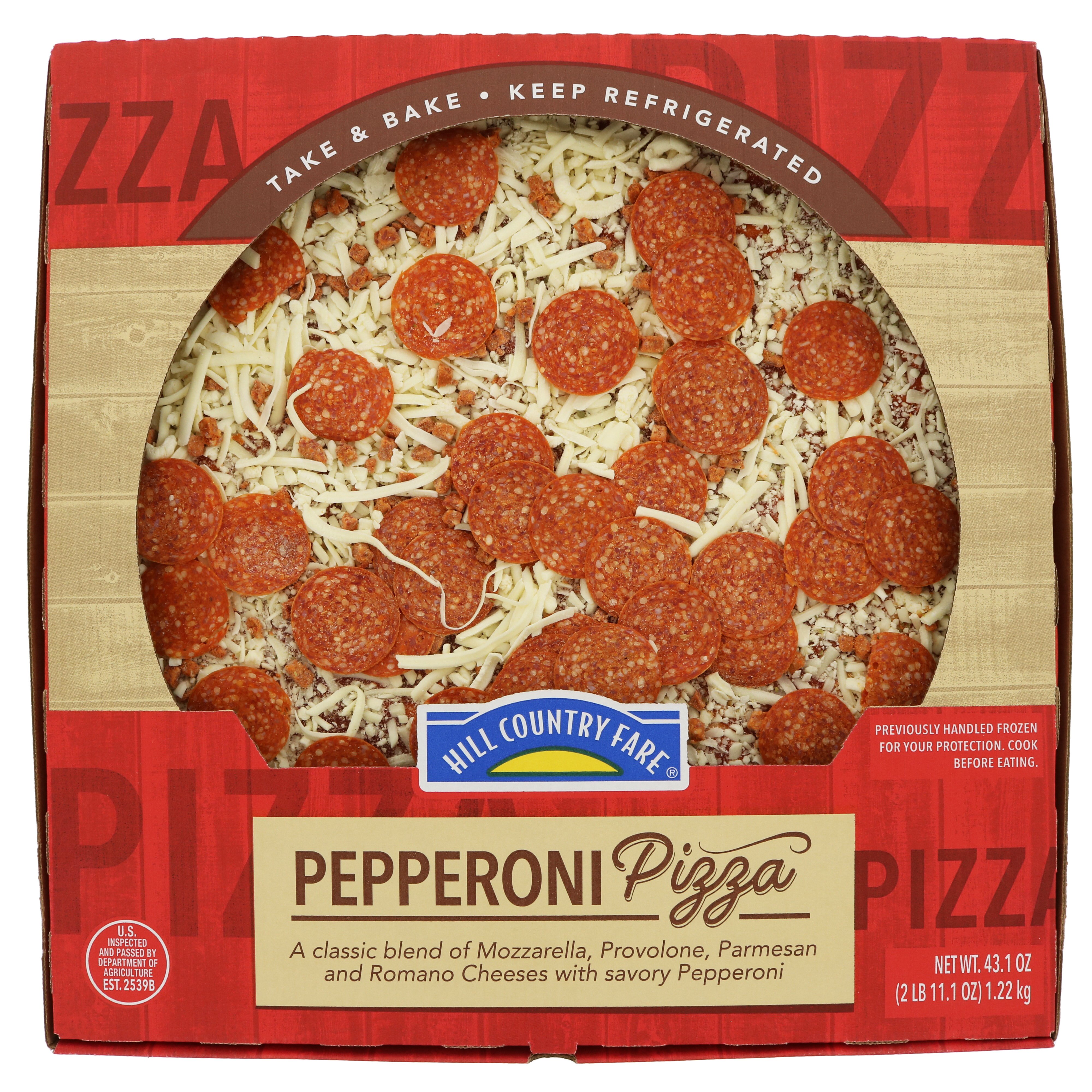 Hill Country Fare Pepperoni Pizza Shop Pizza at HEB
