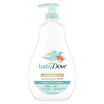 Baby Dove Sensitive Moisture Tip to Toe  Wash, 20 oz