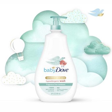 Baby Dove Sensitive Moisture Tip to Toe  Wash, 20 oz
