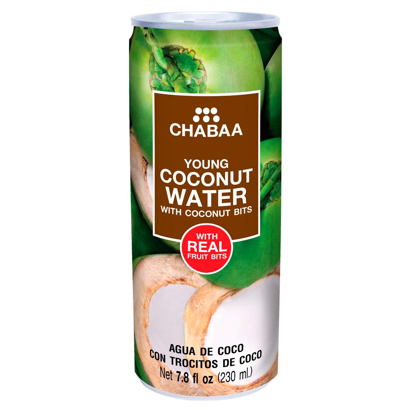 Chabaa Young Coconut Water With Coconut Bits; image 2 of 2