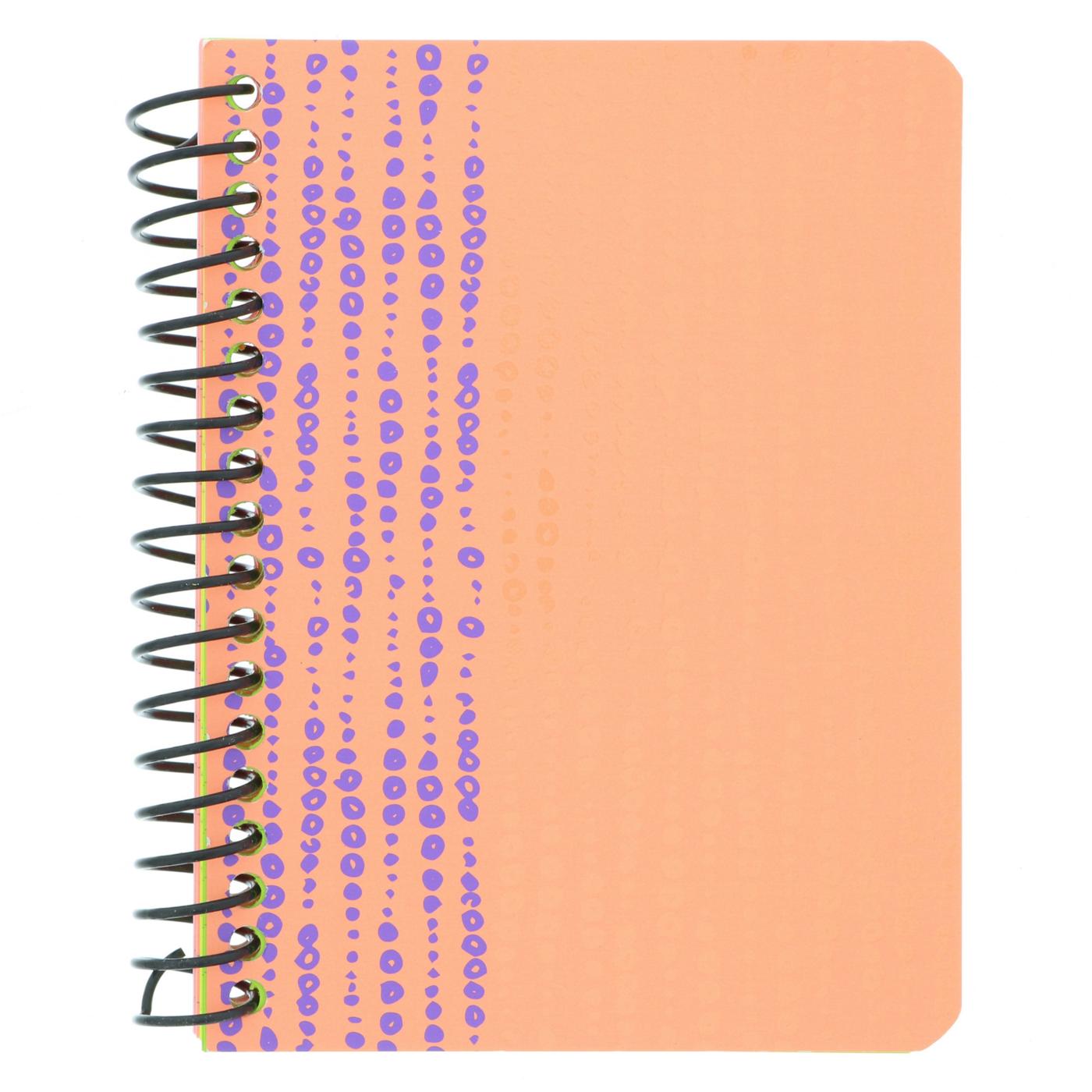 Top Flight Neon Fashion Mini Notebook Assorted; image 1 of 4