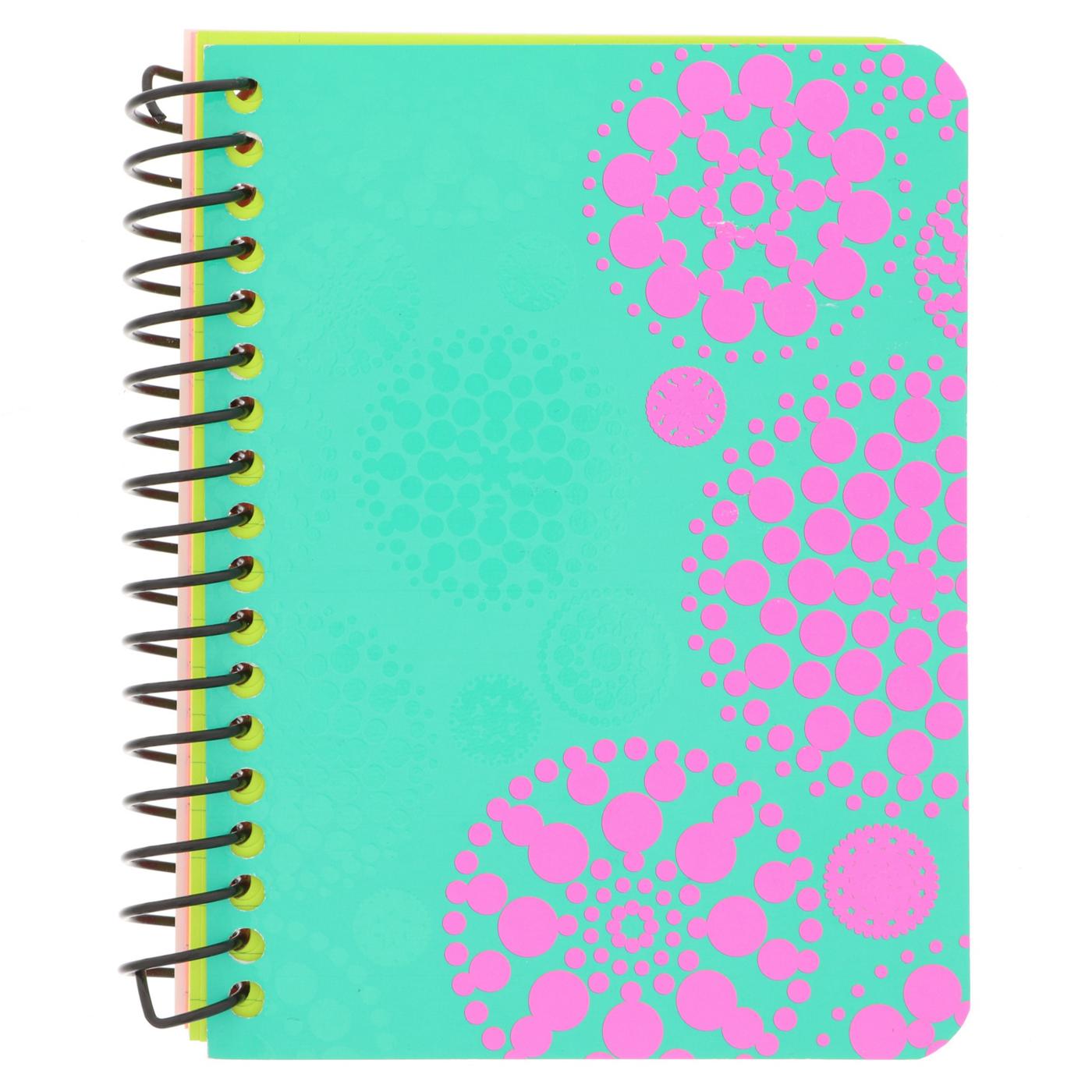 Top Flight Neon Fashion Mini Notebook Assorted; image 2 of 4