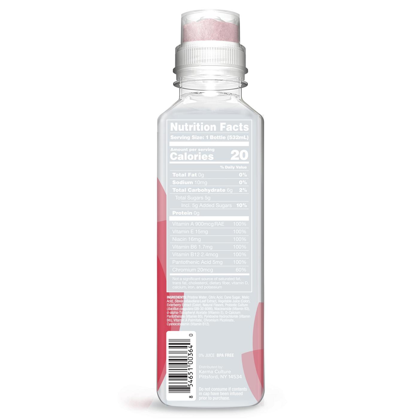 Karma Berry Cherry Probiotic Water; image 3 of 3
