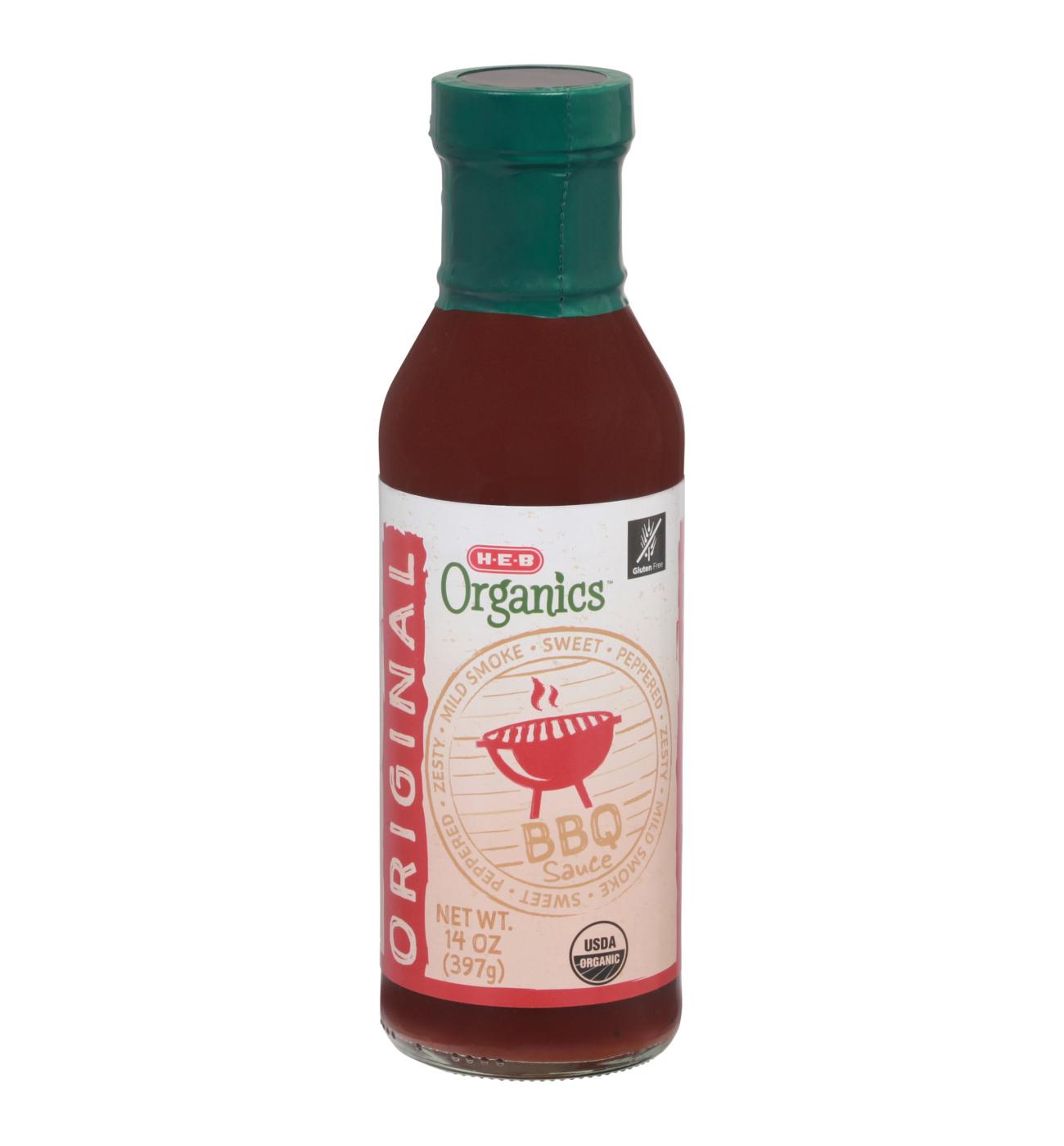 H-E-B Organics Original BBQ Sauce; image 1 of 2