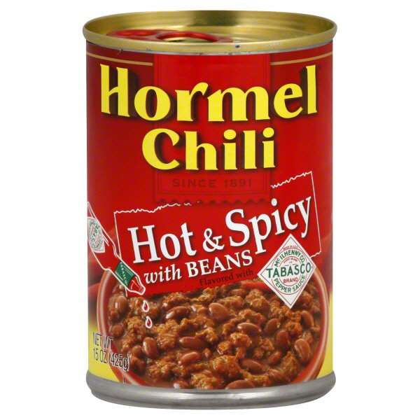 Hormel Hot And Spicy Chili with Beans - Shop Soups & Chili at H-E-B