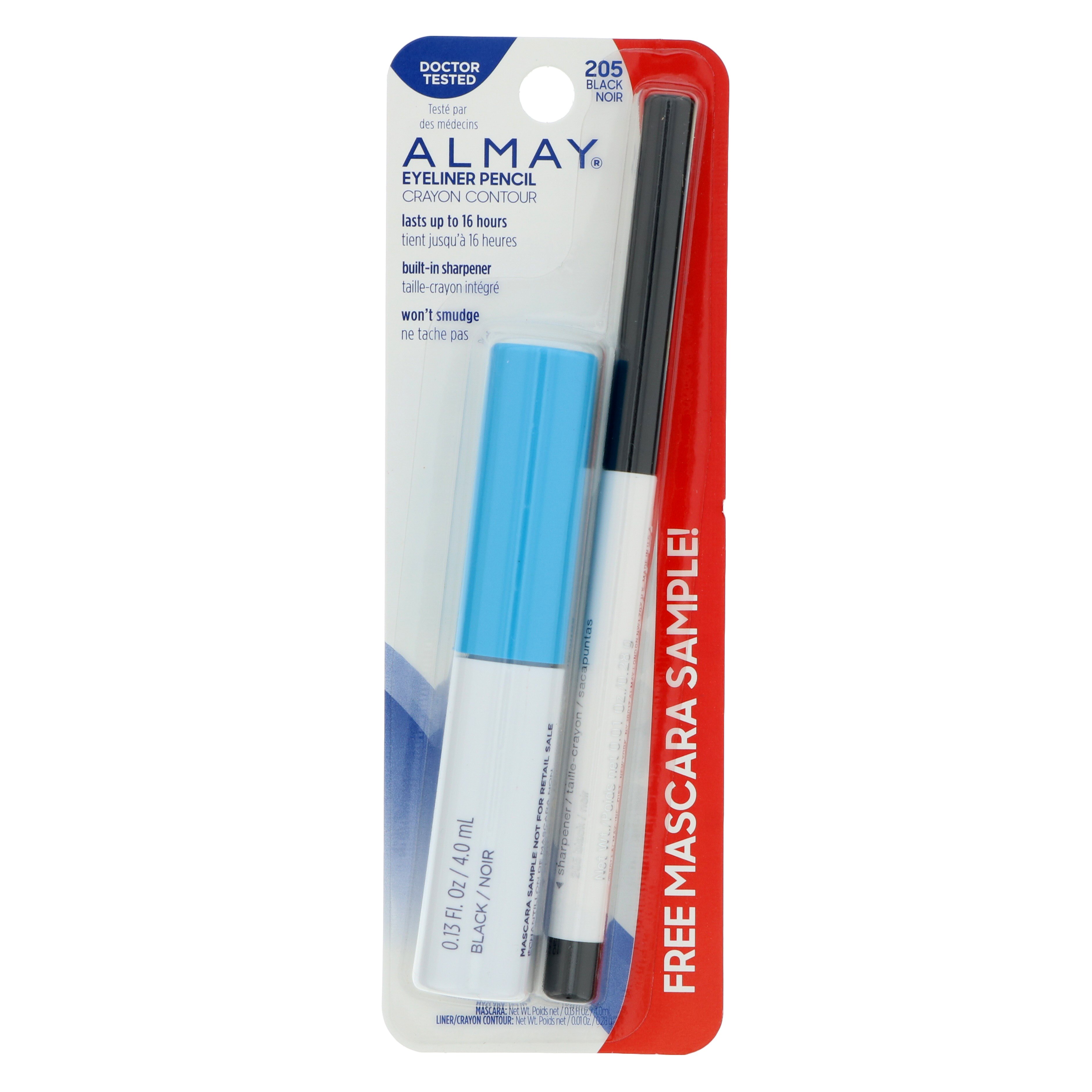 Almay Eyeliner & Black Mascara One Coat Multi Benefit Shop Eyeliner at HEB