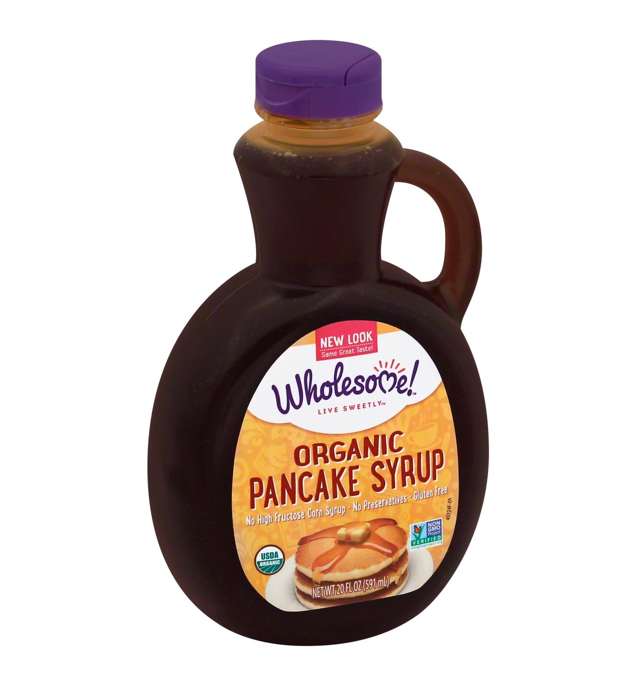 Wholesome Organic Pancake Syrup; image 1 of 2