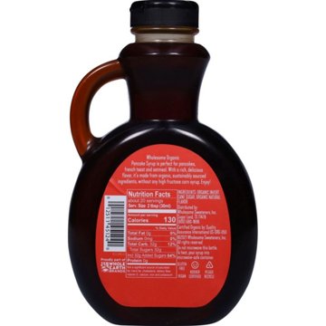 Wholesome Organic Pancake Syrup, 20 oz