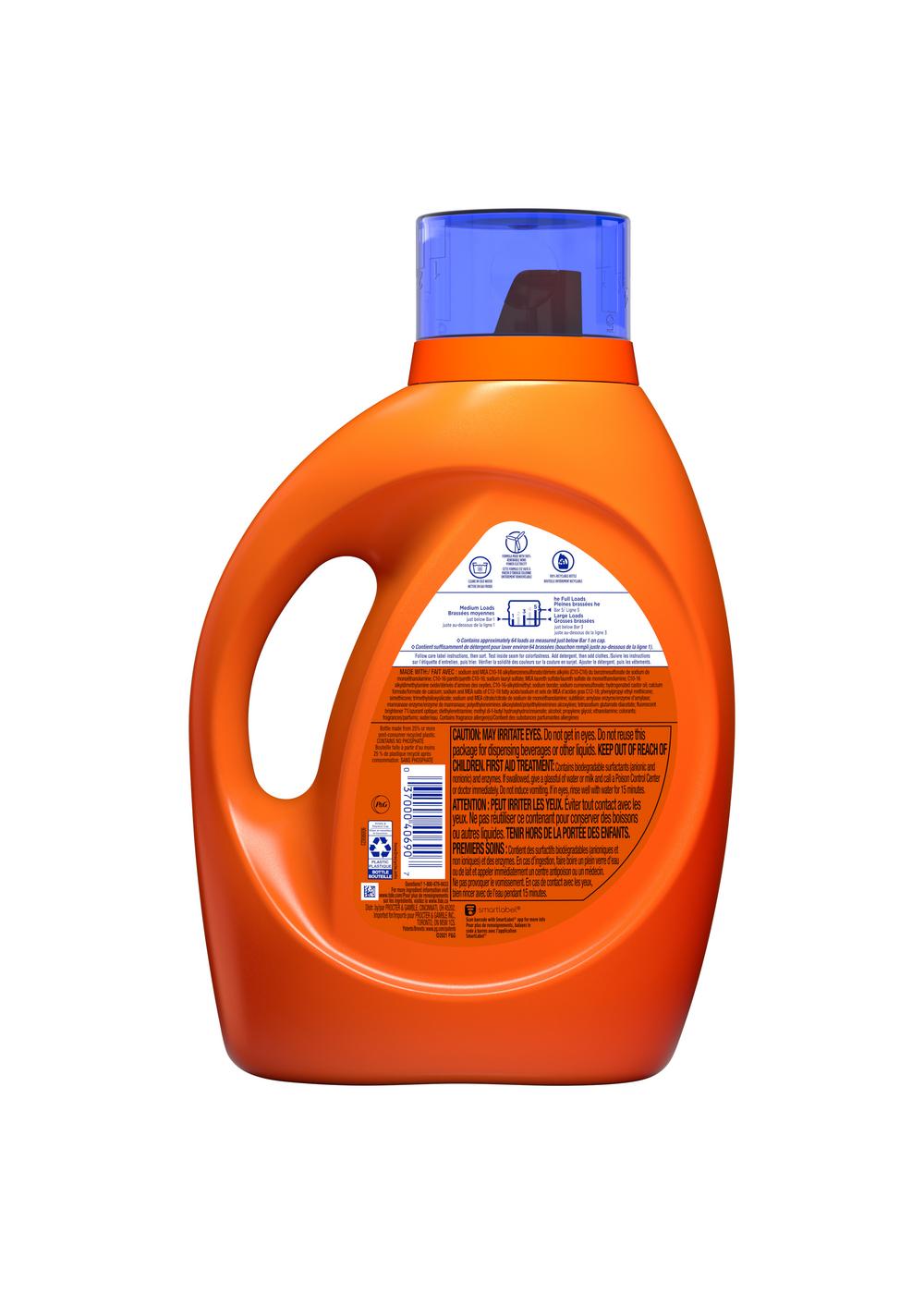 Tide HE Turbo Clean Liquid Laundry Detergent, 64 Loads - Clean Breeze; image 10 of 12