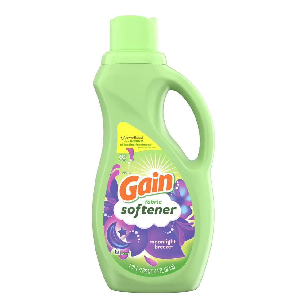 Gain HE Liquid Fabric Softener, 60 Loads Moonlight Breeze Shop