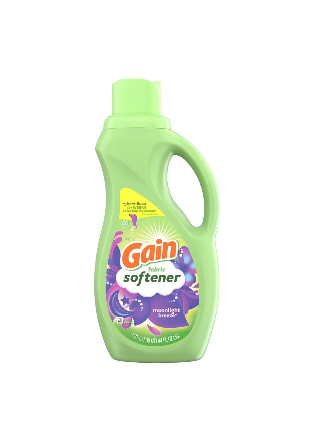 Gain HE Liquid Fabric Softener, 60 Loads - Moonlight Breeze; image 1 of 9