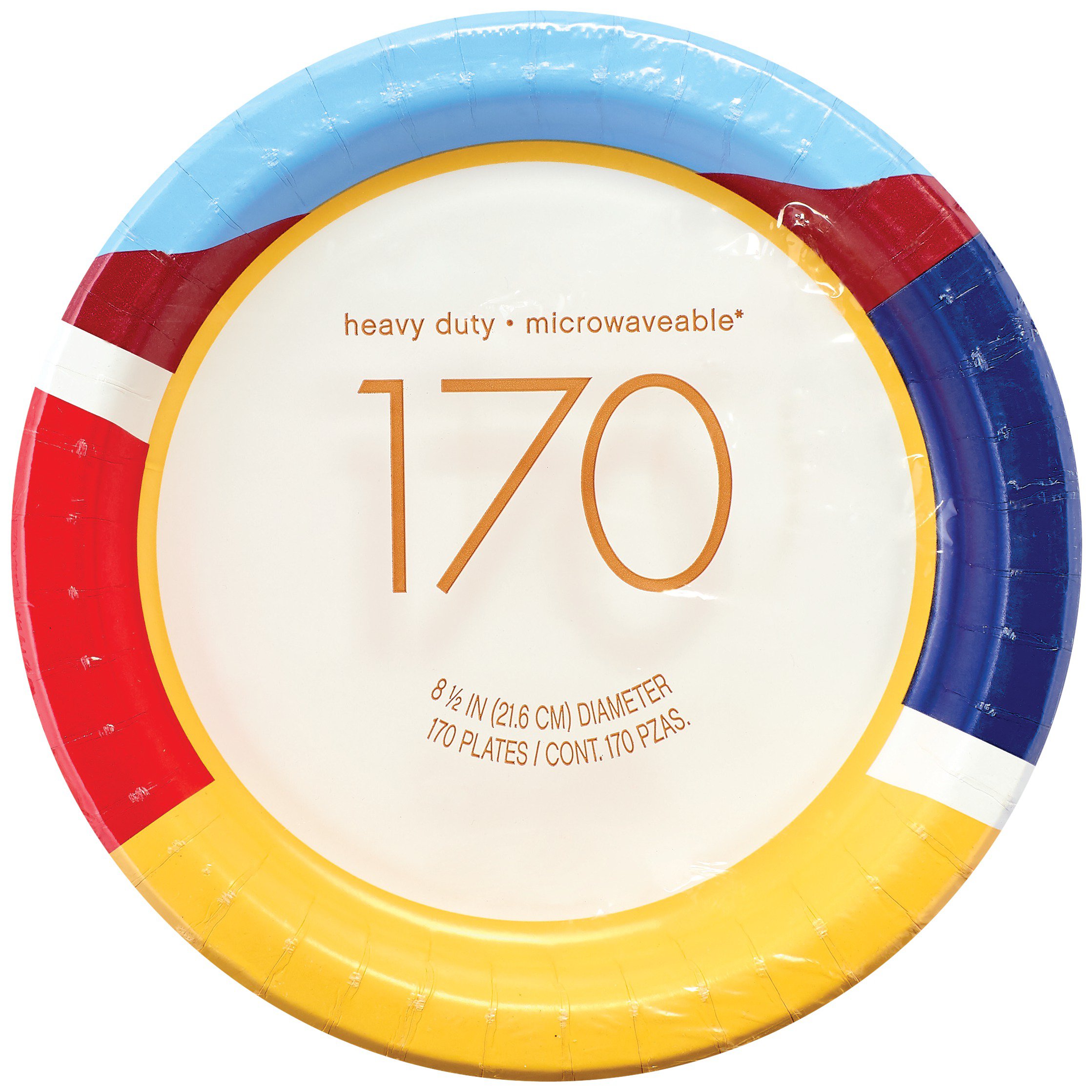 Everyday 8.5 in Paper Plates, 170 ct