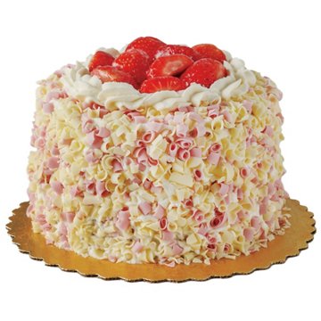 H-E-B Bakery Strawberry Cheesecake White Cake, 6"