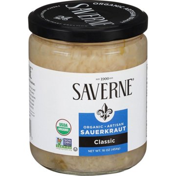 Saverne Organic Artisan Classic Sauerkraut, 16 oz