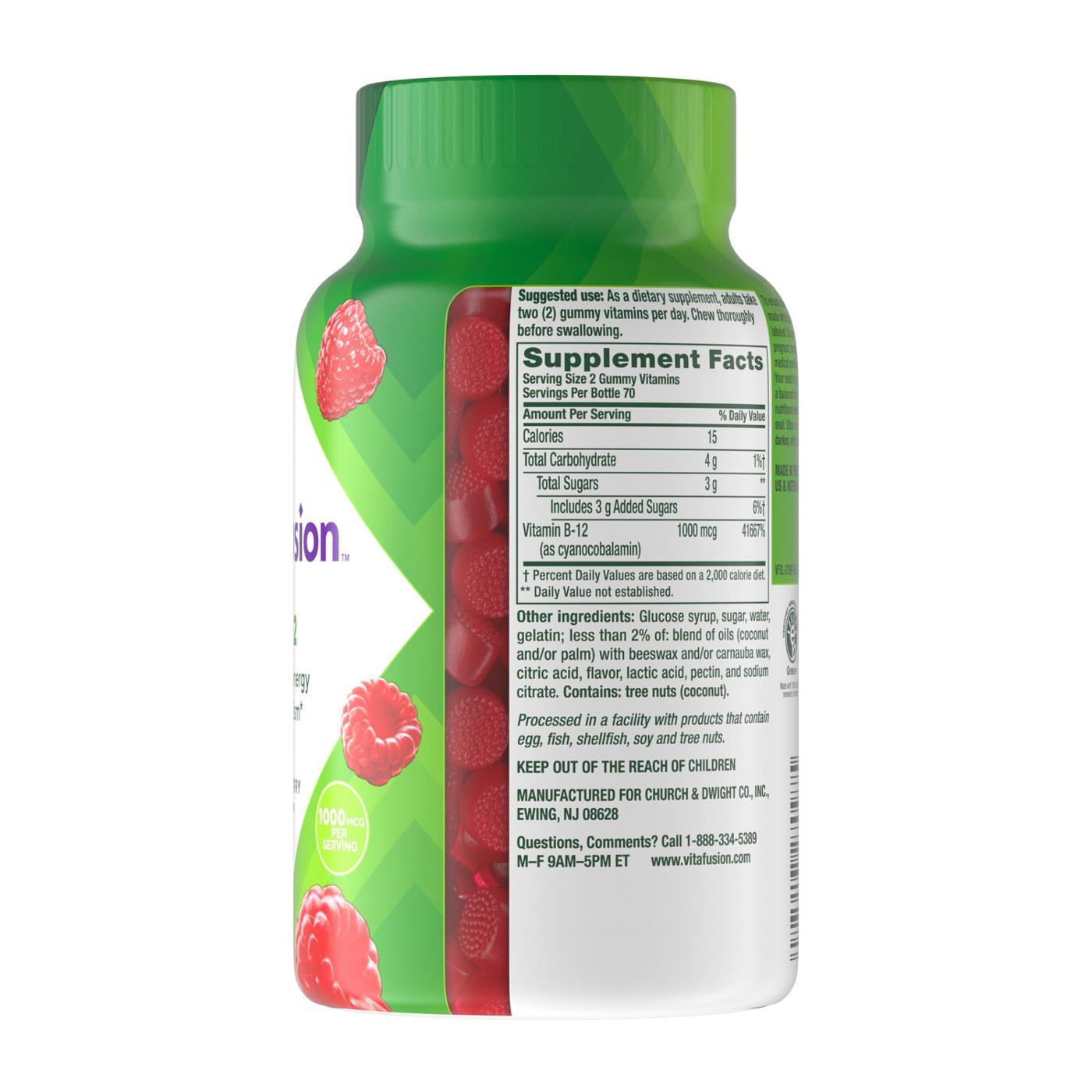 Vitafusion Vitamin B12 Gummies - 1000 mcg; image 4 of 6