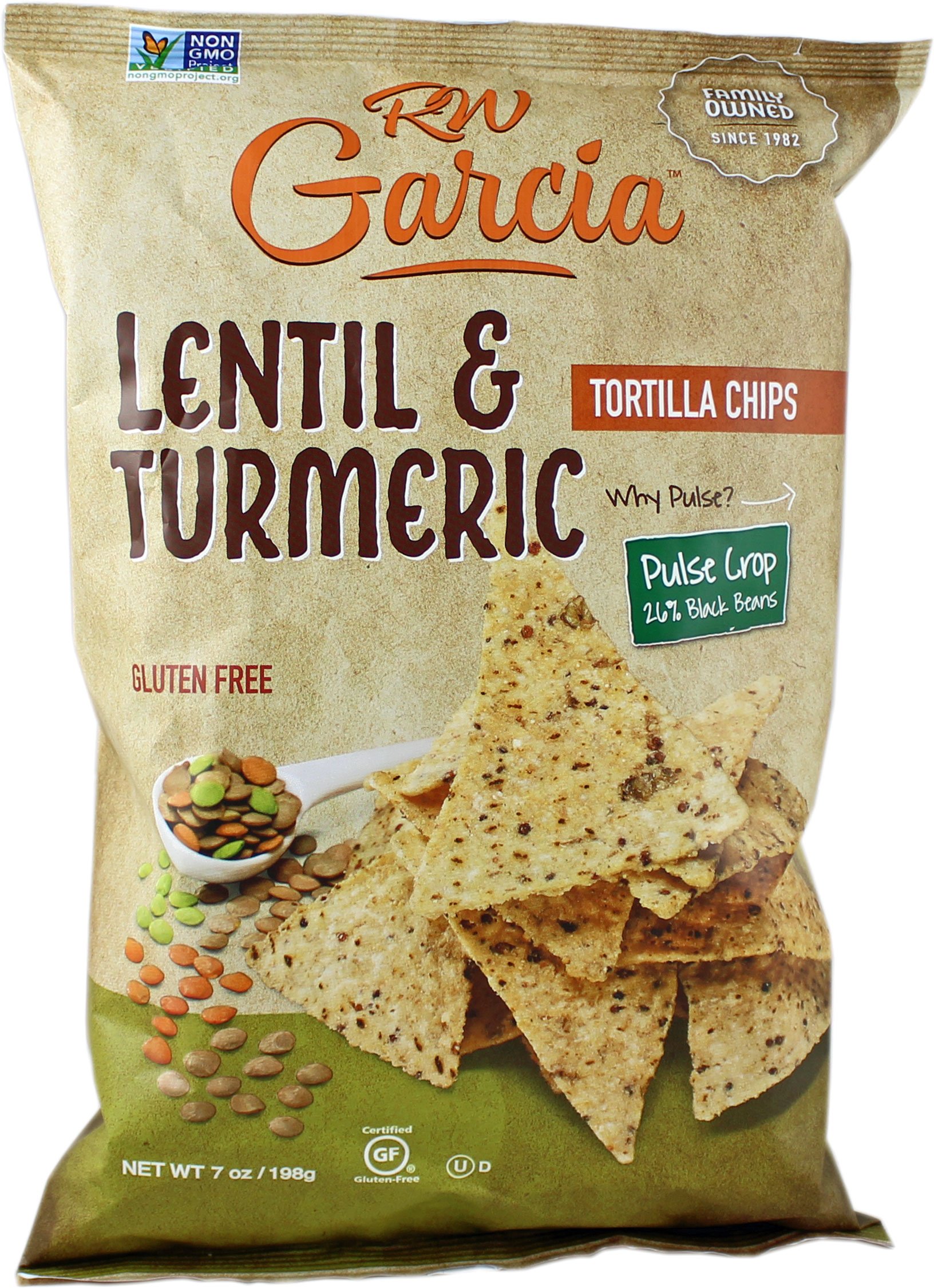 RW Garcia Lentil & Turmeric Tortilla Chips Shop Chips at HEB