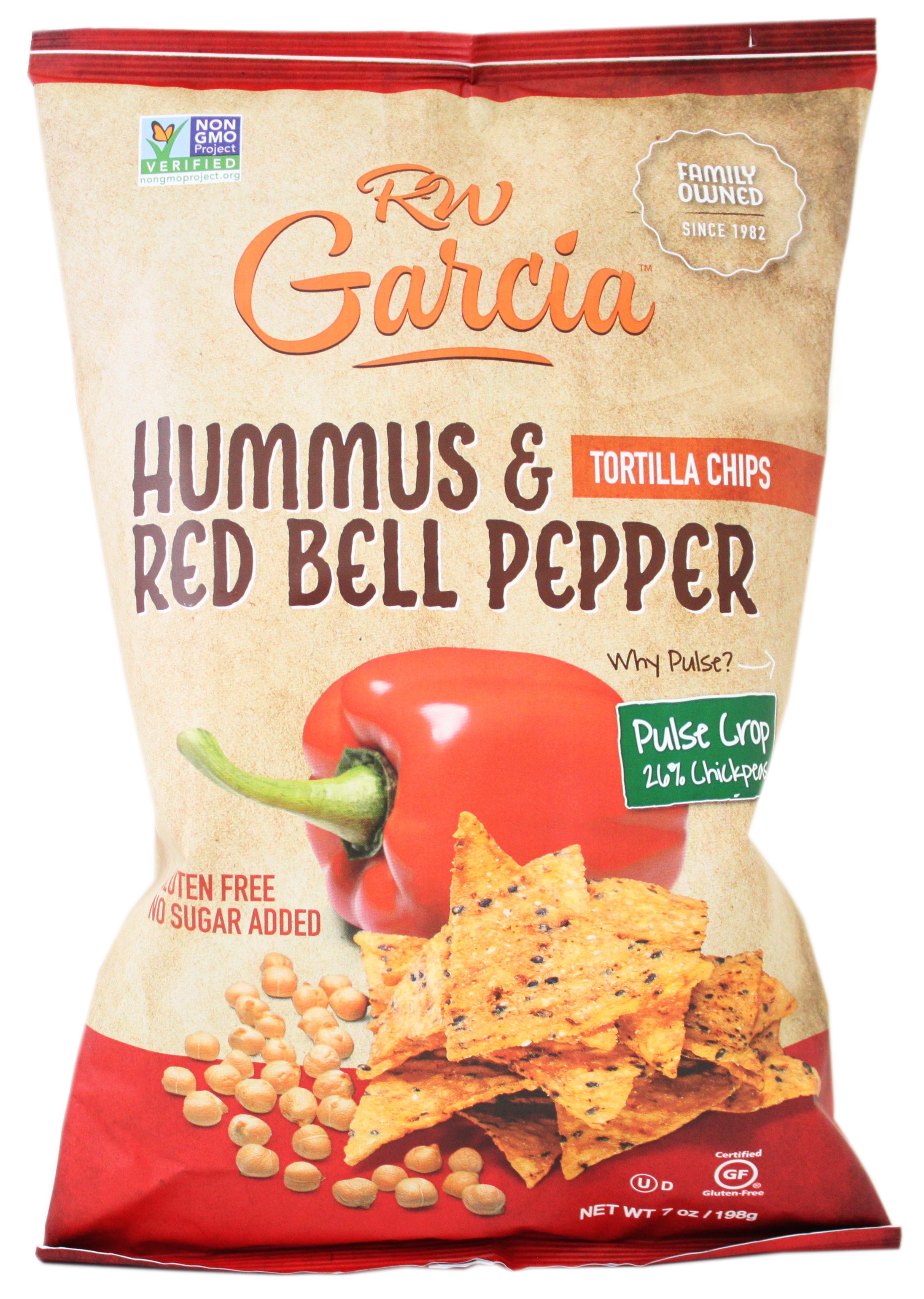 RW Garcia Tortilla Chips Hummus & Red Pepper Shop Snacks & Candy at HEB
