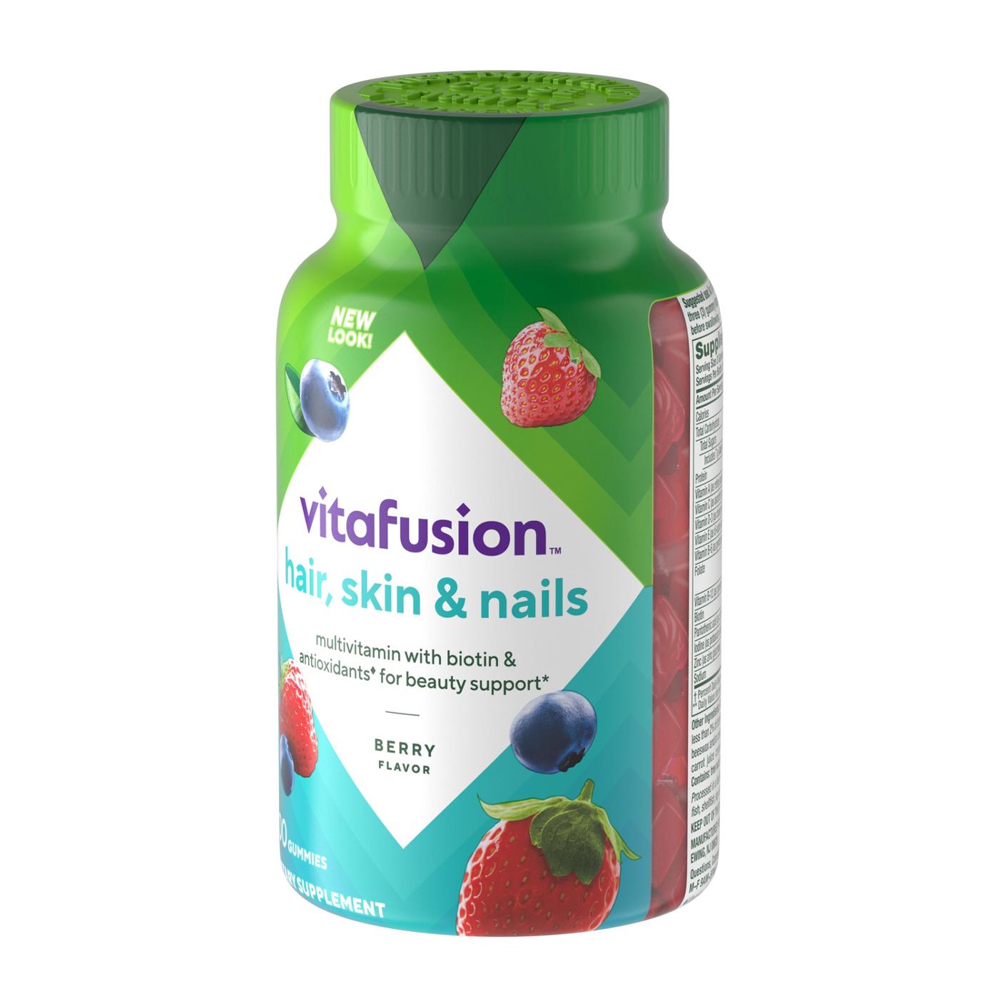 Vitafusion Gorgeous Hair Skin & Nails Multivitamin Gummies; image 2 of 6