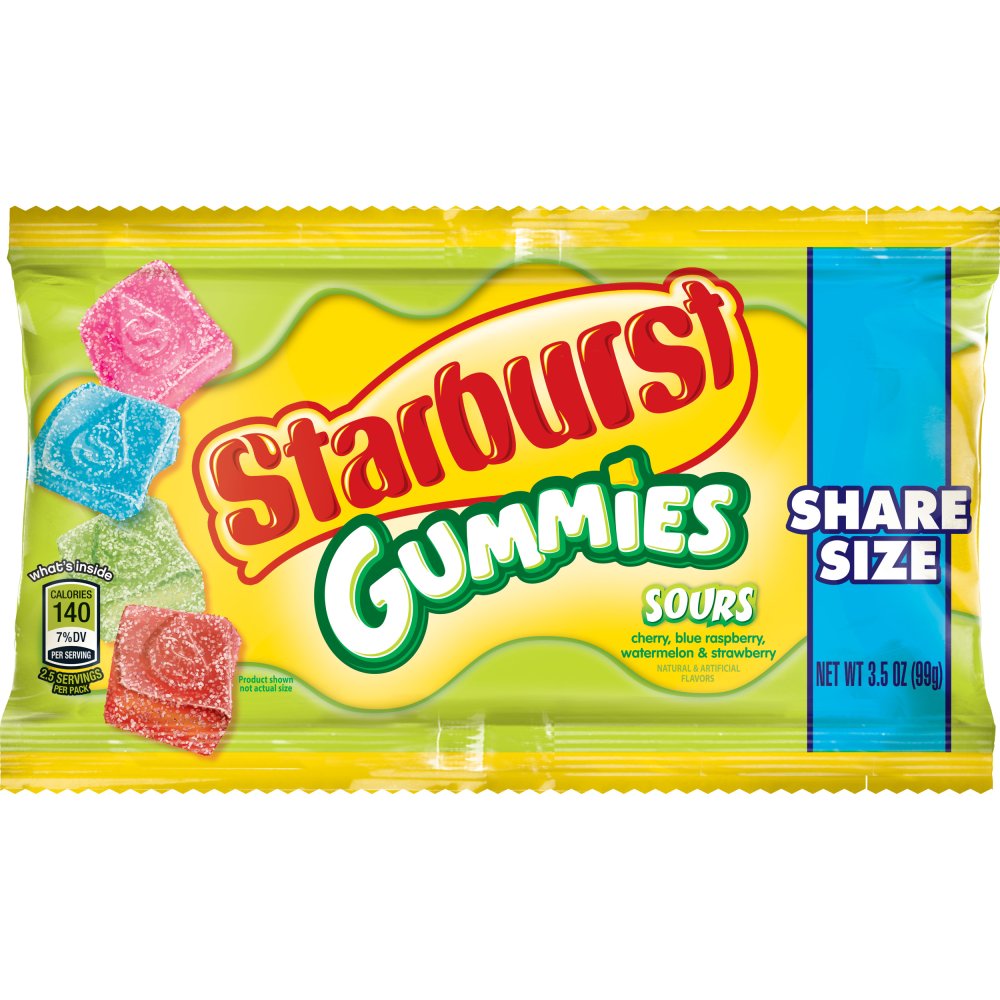 Starburst Sour Gummies Candy Share Size Pack Shop Candy At H E B