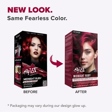 Splat Rebellious Colors Midnight Ruby Hair Color Kit