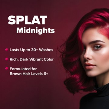 Splat Rebellious Colors Midnight Ruby Hair Color Kit